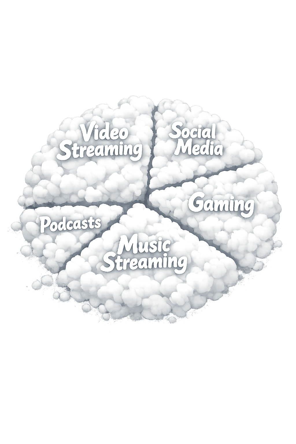 Distribución de la atención digital